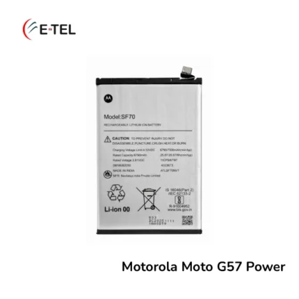 Motorola Moto G57 Power Battery Price in Bangladesh