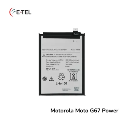 Motorola Moto G67 Power Battery Price in Bangladesh