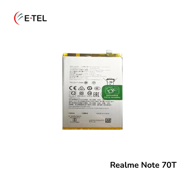 Realme Note 70T Battery Realme Note 70T Battery Price in Bangladesh