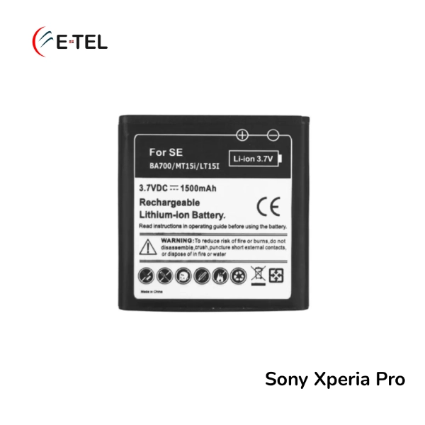 Sony Xperia Pro Battery Sony Xperia Pro Battery Price in Bangladesh