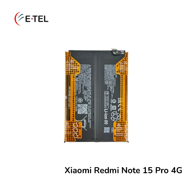Xiaomi Redmi Note 15 Pro 4G Battery Xiaomi Redmi Note 15 Pro 4G Battery Price in Bangladesh